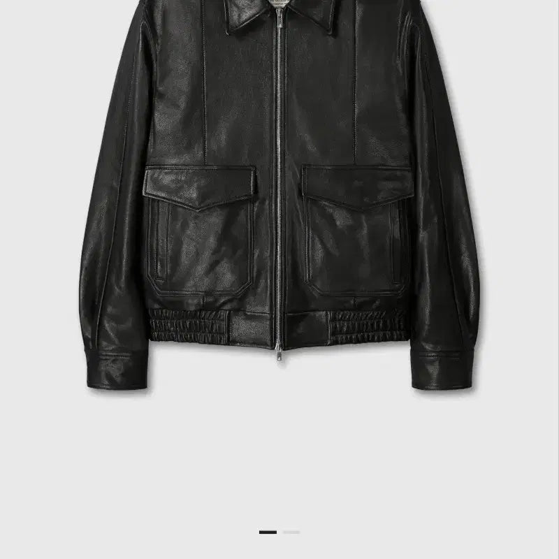 [BUNJANG] DIVEIN Goat Skin Leather A-2 Jacket / [2] 다이브인(DIVEIN) 고트스킨 레더 A-2 자켓