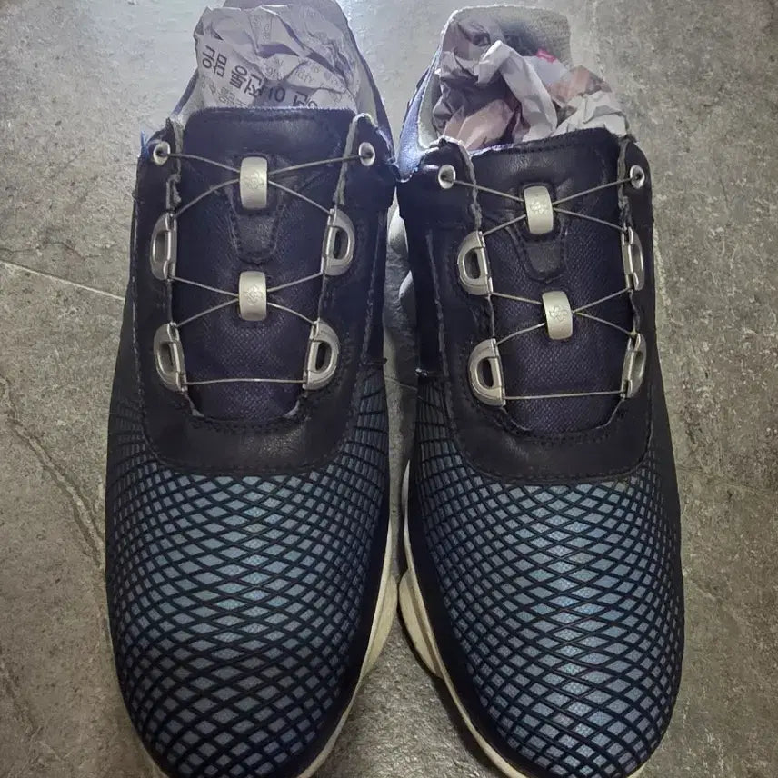 [BUNJANG] FootJoy HyperFlex Golf Shoes (Navy, 255mm / US 8.5-9) / (S급, 정품) 풋조이 하이퍼플렉스 골프화 255mm(실 265~70)