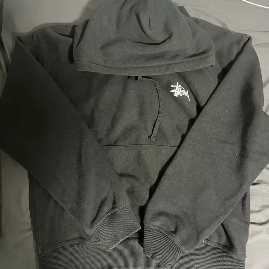 [BUNJANG] Stussy Basic Hoodie Black / 스투시 베이직 후드 2022