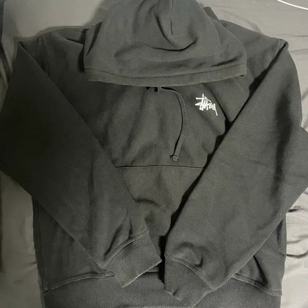 [BUNJANG] Stussy Basic Hoodie Black / 스투시 베이직 후드 2022