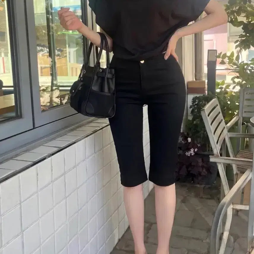 [BUNJANG] Jumeaux Mer Capri Pants S New / 쥬메르 메르 카프리 팬츠 s 새상품