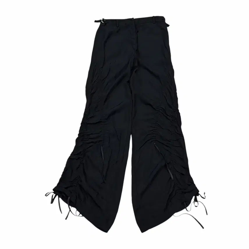 [BUNJANG] The Ilma Shirring Pants Black S / 더일마 셔링 팬츠 바지 블랙 S