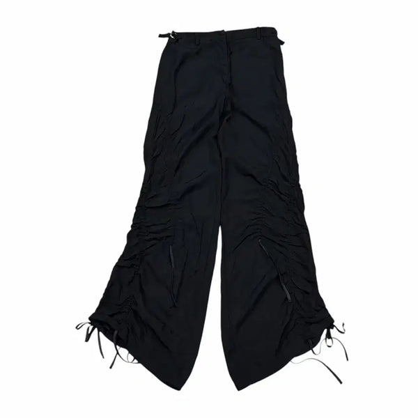 [BUNJANG] The Ilma Shirring Pants Black S / 더일마 셔링 팬츠 바지 블랙 S