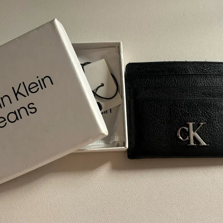 [BUNJANG] Calvin Klein Leather Wallet / CK 지갑