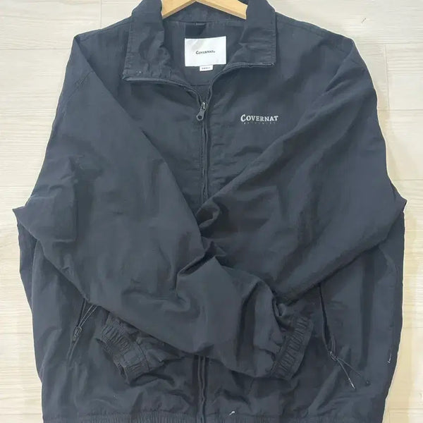 [BUNJANG] Carhartt WIP Windbreaker Jacket Black / 커버낫 바람막이