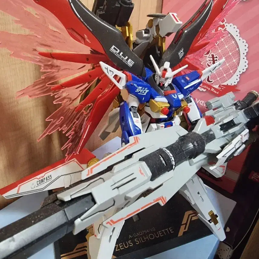 [BUNJANG] HG Destiny & Zeus Silhouette Model Kit / HG 제우스 실루엣