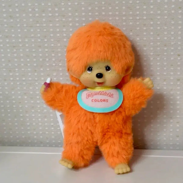 [BUNJANG] Monchhichi Orange Joint Custom Doll / 오렌지컬러 몬치치 남아 관절커스텀