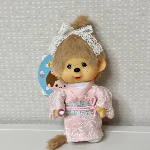 [BUNJANG] Monchhichi Kimono Keychain / 기모노 몬치치 키링