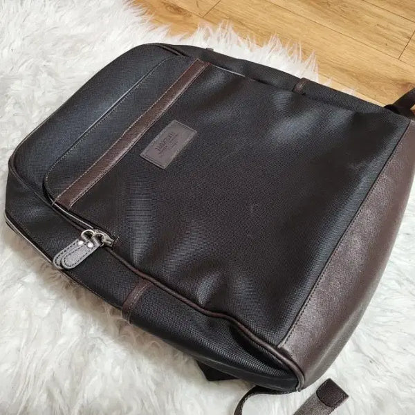 [BUNJANG] HAZZYS Leather Laptop Briefcase Backpack Bag / HAZZYS헤지스서류노트북백팩가방