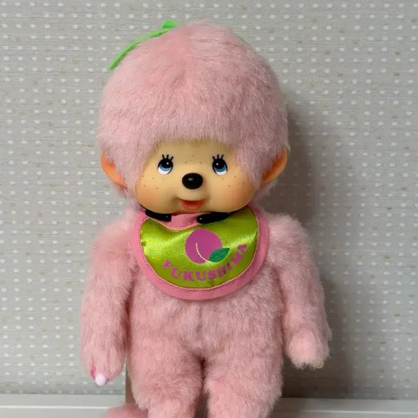 [BUNJANG] Limited Edition Peach Monchhichi Doll / 지역한정 복숭아 몬치치