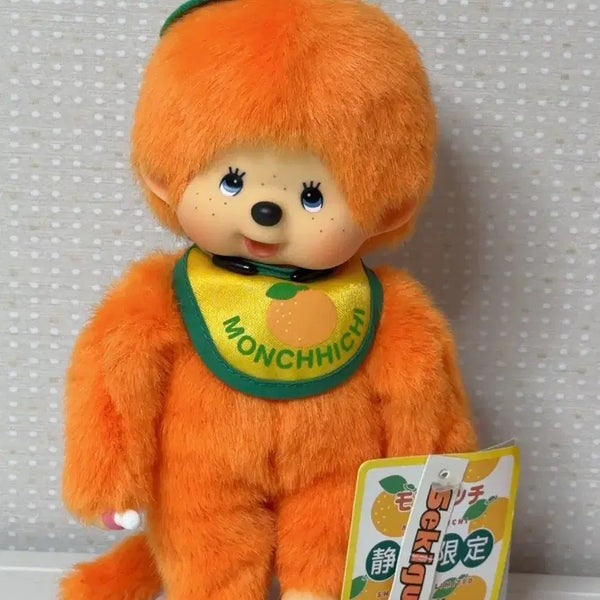 [BUNJANG] Limited Edition Orange Monchhichi Doll / 새상품급 지역한정 귤(오렌지) 몬치치