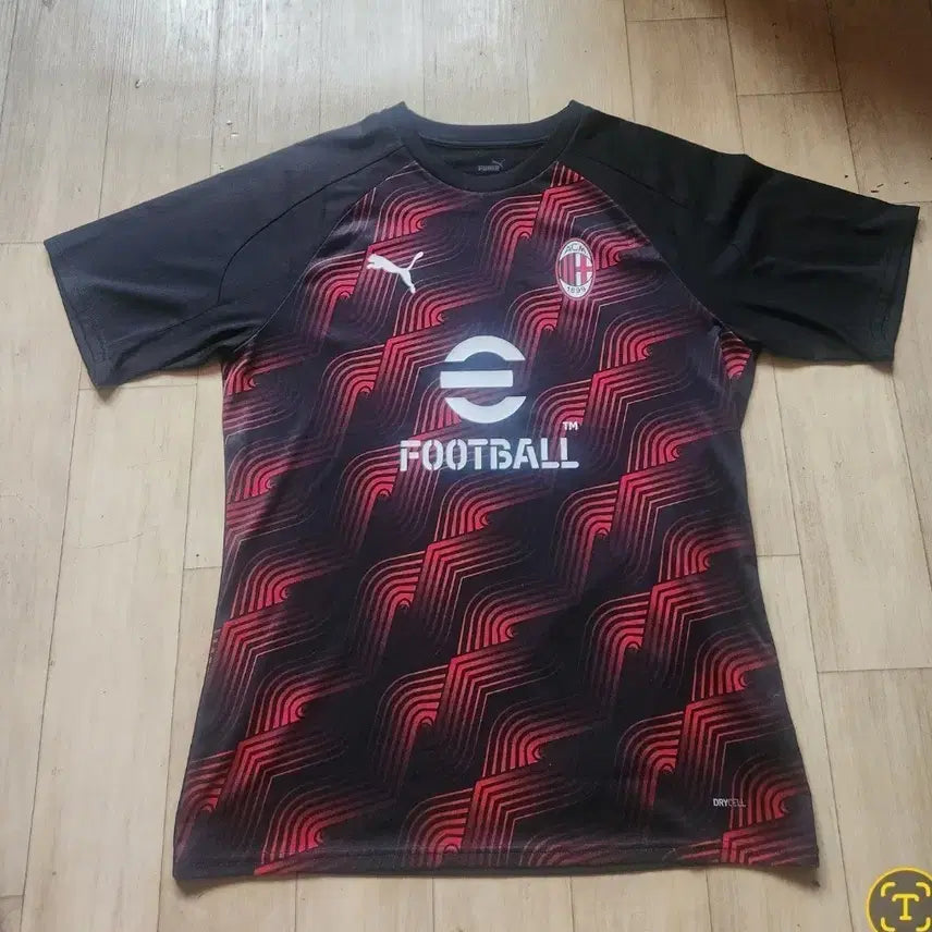 [BUNJANG] Puma AC Milan Pre-Match L Jersey / 푸마 AC밀란 프리매치 L