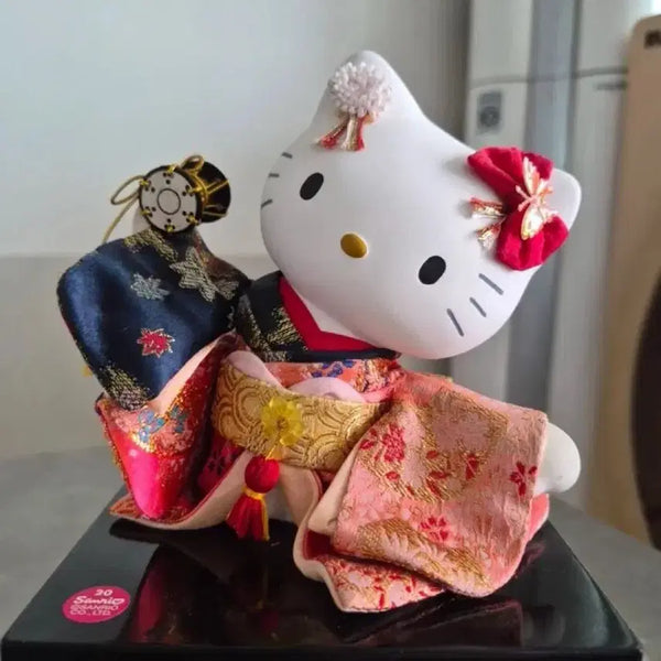 [BUNJANG] Vintage Hello Kitty Kimono Figure / 고전키티 콜렉션 아이템