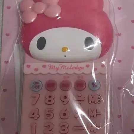[BUNJANG] My Melody Solar & Battery Powered Calculator / 마이멜로디 계산기 새상품(일본정품)