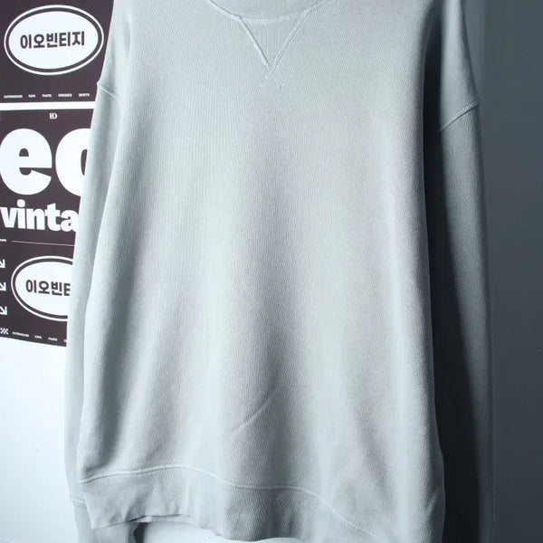 [BUNJANG] Arket Oversized Sweatshirt - Light Blue / (XL-2XL) 아르켓 맨투맨 티셔츠 오버사이즈 연블루-H38037