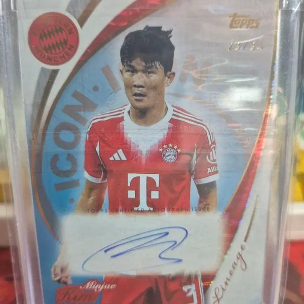 [BUNJANG] Topps Lineage Kim Min-jae 34 Limited Auto / topps lineage 탑스 리니지 김민재 34한정 오토