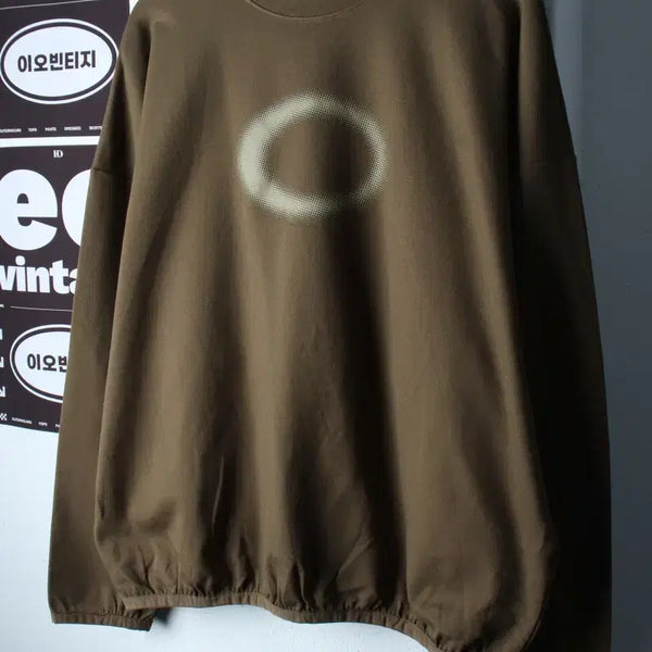 [BUNJANG] MIA Sweatshirt Graphic Banding Khaki Old School / (L-2XL) 메아 맨투맨 티셔츠 그래픽 밴딩 카키 올드스쿨-H38057