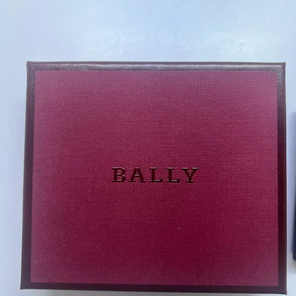 [BUNJANG] Bally Leather Bifold Wallet / 발리 가죽 반지갑