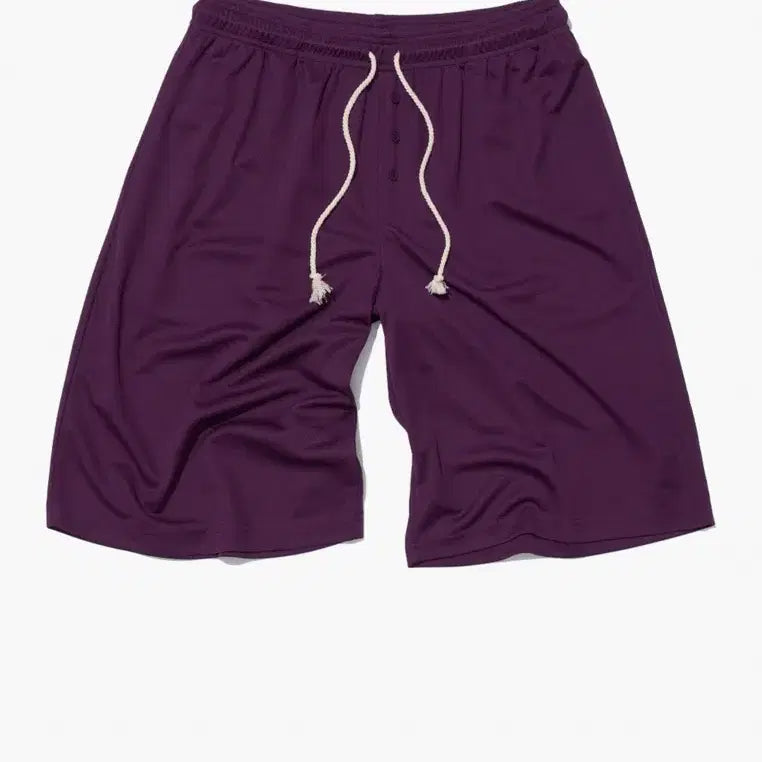 [BUNJANG] Partimento PWC Button Mesh Shorts Plum / 파르티멘토 pwc 버튼 메쉬 쇼츠 플럼