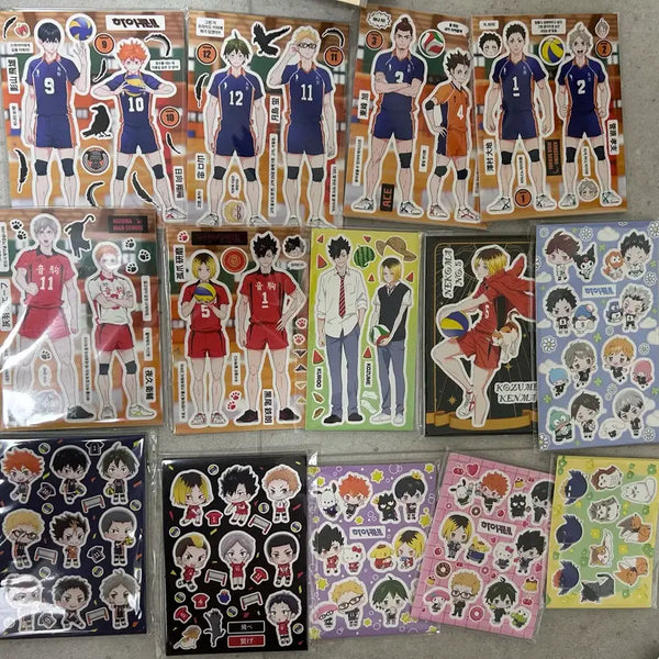 [BUNJANG] Haikyuu!! Sticker Set (100+ Pieces) / 하이큐 스티커 세트 100장 이상