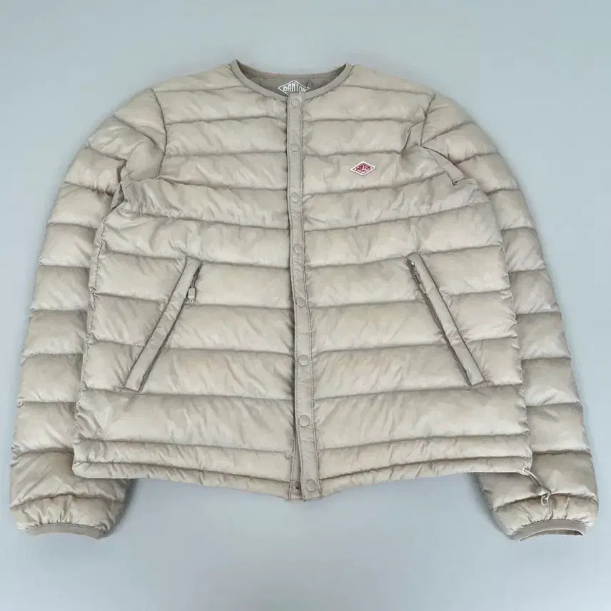 [BUNJANG] DANTON Inner Down Crewneck Jacket Ivory S / [정품/S] 단톤 이너다운 크루넥 자켓 아이보리