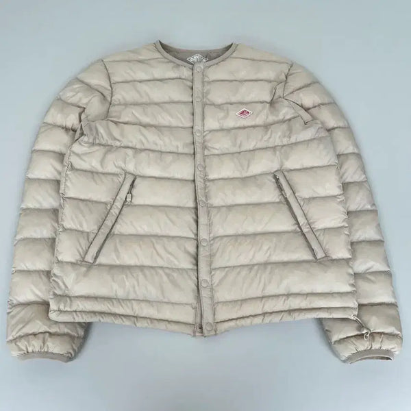 [BUNJANG] DANTON Inner Down Crewneck Jacket Ivory S / [정품/S] 단톤 이너다운 크루넥 자켓 아이보리