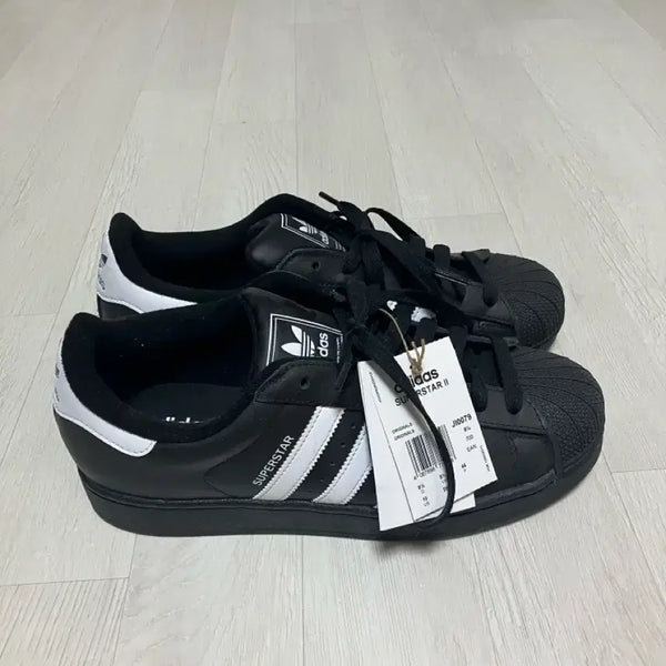 [BUNJANG] Adidas Superstar Black 280 / 아디다스 슈퍼스타 블랙 280