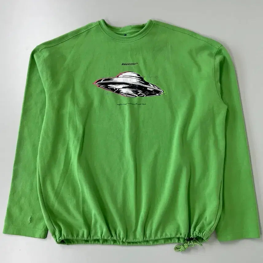 [BUNJANG] Ader Error 20SS Oversized UFO Long Sleeve T-Shirt / [정품/1]아더에러 20SS 오버사이즈 드로우스트링 UFO 롱 슬리브 티셔츠
