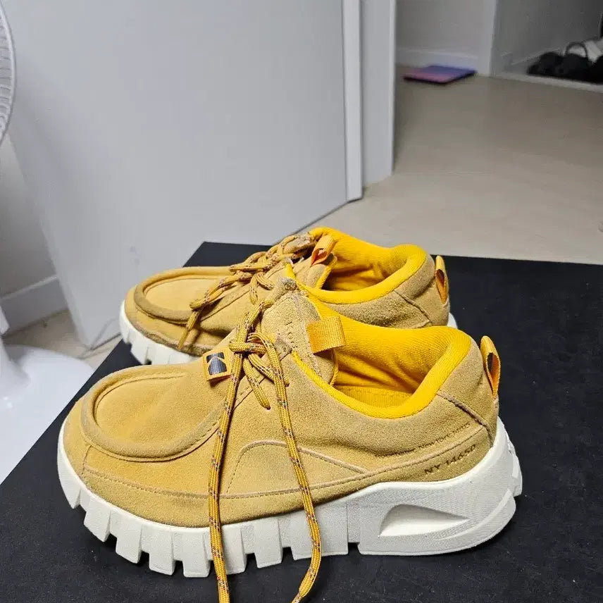 [BUNJANG] Kodak Yellow Suede Walker Boots 230mm / 코닥 옐로우 스웨이드 워커 230mm 상태매우좋음