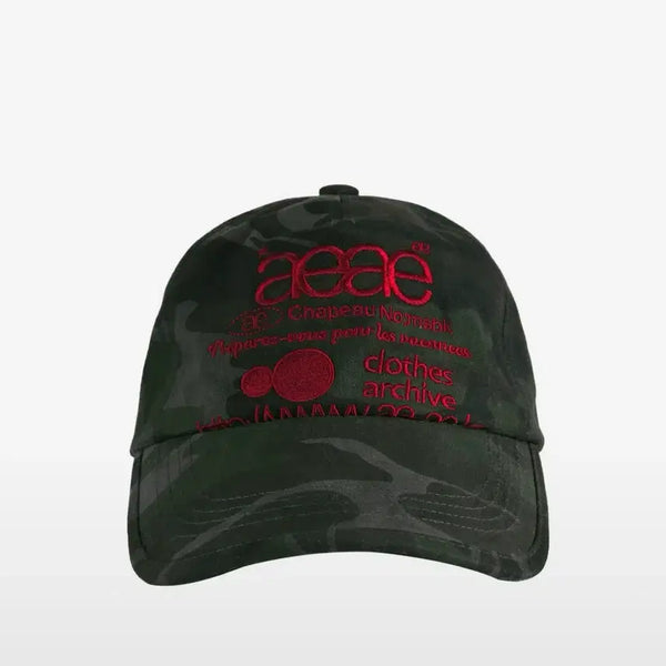 [BUNJANG] AEAE Logo Camo 5-Panel Cap / aeae 로고 카모 5패널 캡 모자