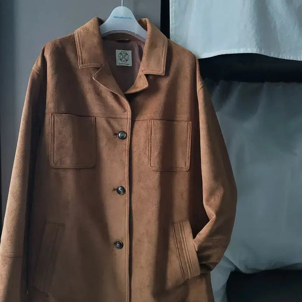 [BUNJANG] At Corner Suede Half Jacket / 앳코너 스웨이드 하프 자켓 가을 자켓(최종가격, 번장최저가)