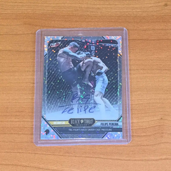 [BUNJANG] Black Combat TRG Autographed Card / 블랙컴뱃 TRG 오토 싸인카드