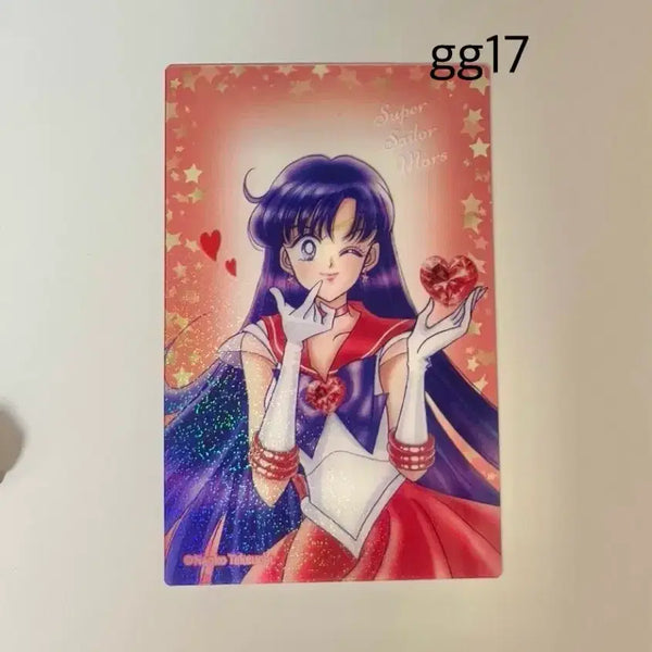 [BUNJANG] Sailor Moon Store Mars Original Art Clear Card Photocard / 세일러문 스토어 마스 원화 클리어 카드 포토카드