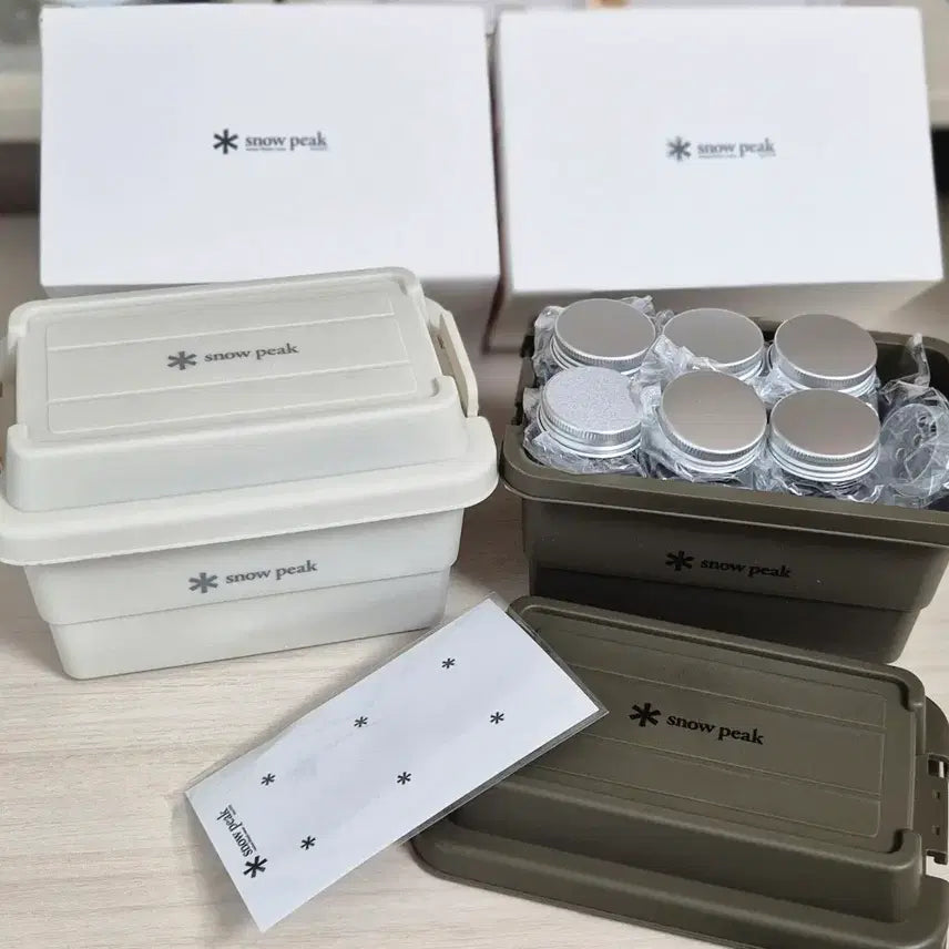 [BUNJANG] Snow Peak Seasoning Box Set / 스노우피크 시즈닝 박스