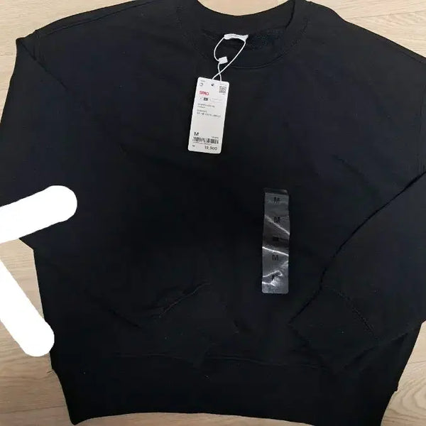 [BUNJANG] SPAO Semi Crop Sweatshirt / 스파오 세미 크롭 스웨트셔츠