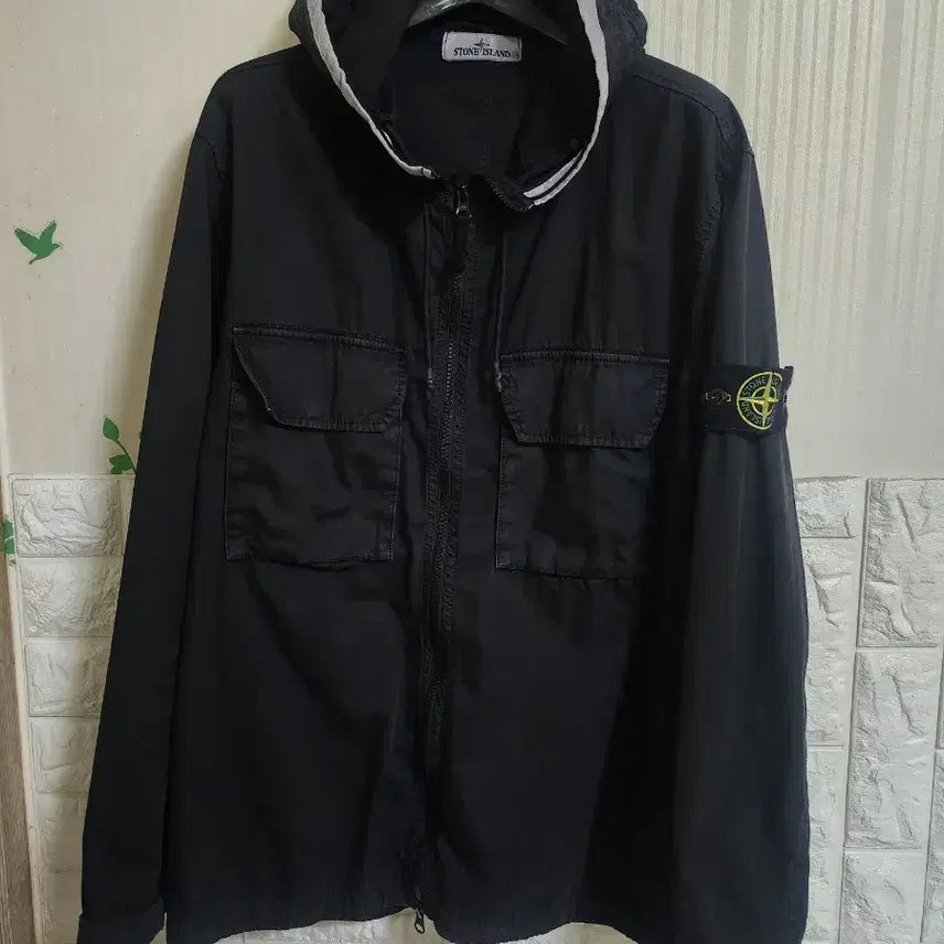 [BUNJANG] Stone Island Old Effect Overshirt / 스톤아일랜드 올드이펙트 오버셔츠