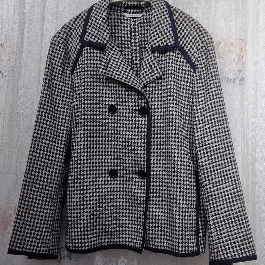 [BUNJANG] Max Mara Houndstooth Pattern Jacket / 정품) 막스마라  하운드투스  패턴 자켓