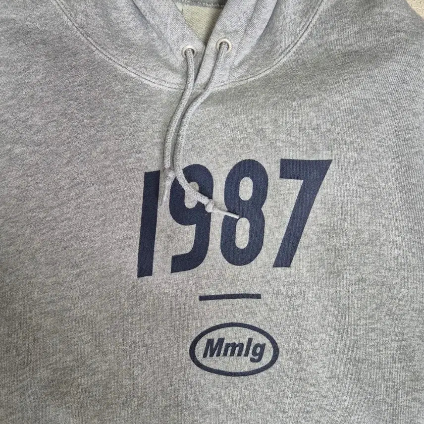 [BUNJANG] Mmlg 1987 Hoodie Grey / Mmlg 1987  후드티 그레이!최상품!