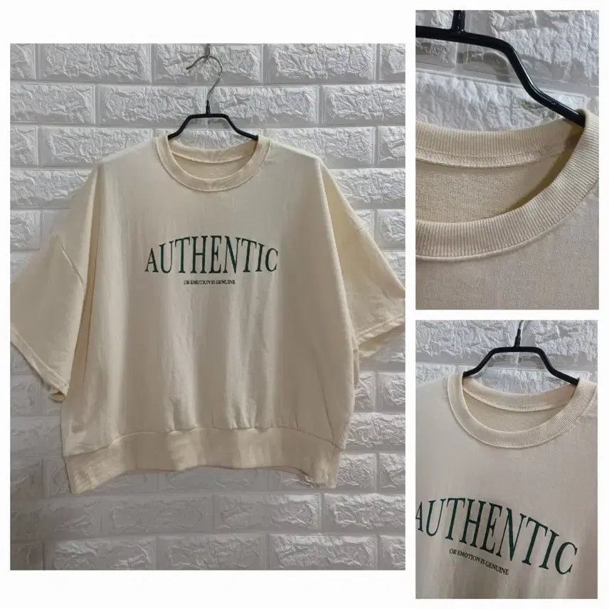 [BUNJANG] Authentic Oversized Short Sleeve T-Shirt / 빅사이즈. authentic 반팔티셔츠