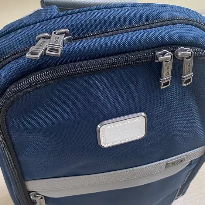 [BUNJANG] Tumi Navy Fabric Leather Bag / 투미백백