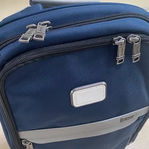 [BUNJANG] Tumi Navy Fabric Leather Bag / 투미백백