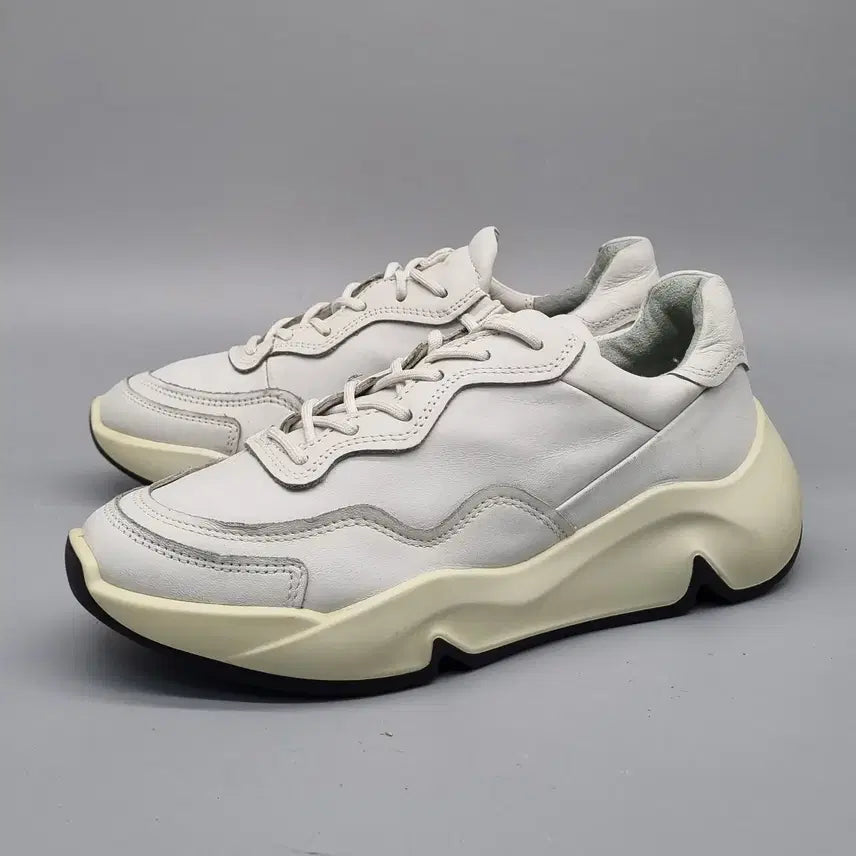 [BUNJANG] M Eco Chunky Leather Sneakers / m 에코 청키 레더 스니커즈240
