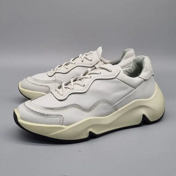 [BUNJANG] M Eco Chunky Leather Sneakers / m 에코 청키 레더 스니커즈240