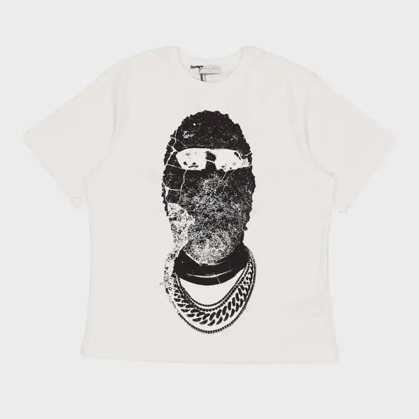 [BUNJANG] Enumnt White T-Shirt / 이놈어닛 화이트 반팔 티셔츠 (택 있음)