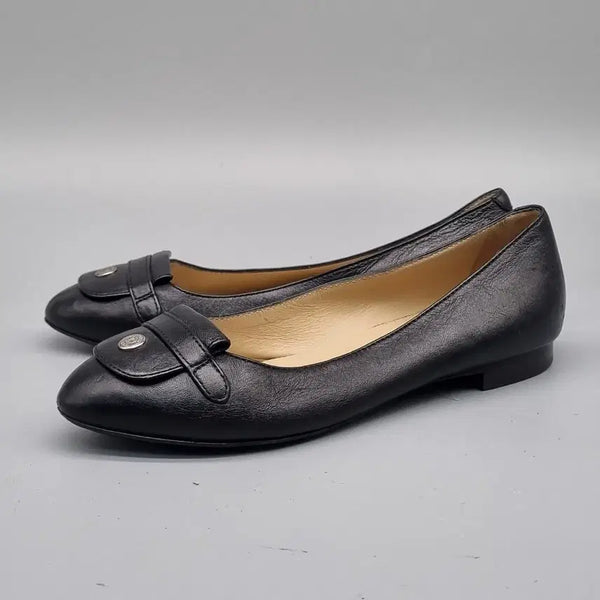 [BUNJANG] M Longsham Leather Flat Shoes / m롱샴 가죽플랫슈즈 36 235