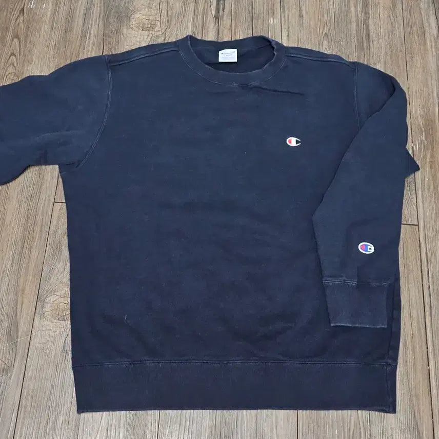 [BUNJANG] Champion C Logo Sweatshirt Navy L / 챔피온 c로고 맨투맨 네이비 L