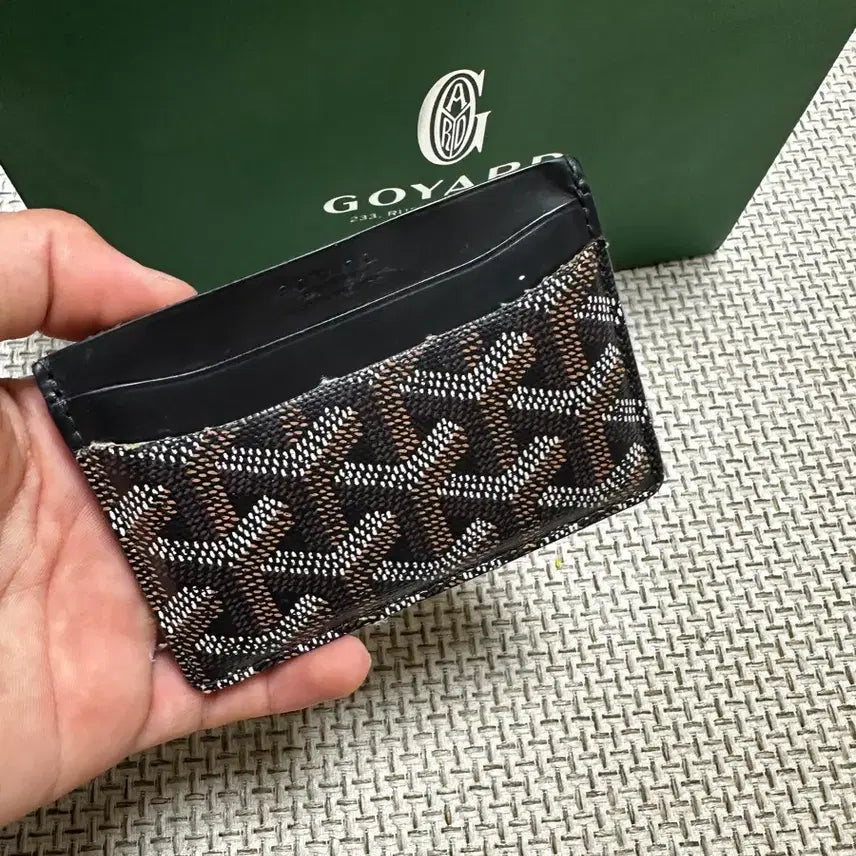 [BUNJANG] Goyard Saint Pierre Black Card Holder / [OS/당일배송] 고야드 생쉴피스 블랙 카드지갑