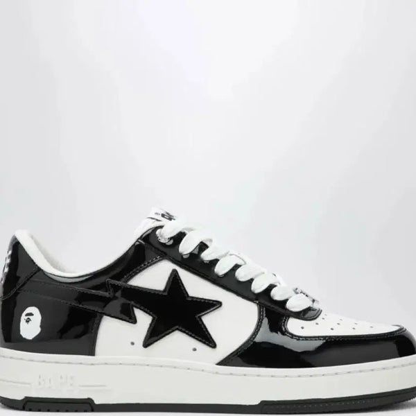 [BUNJANG] BAPE BAPESTA Black White / [260] 베이프스타 검흰 새제품