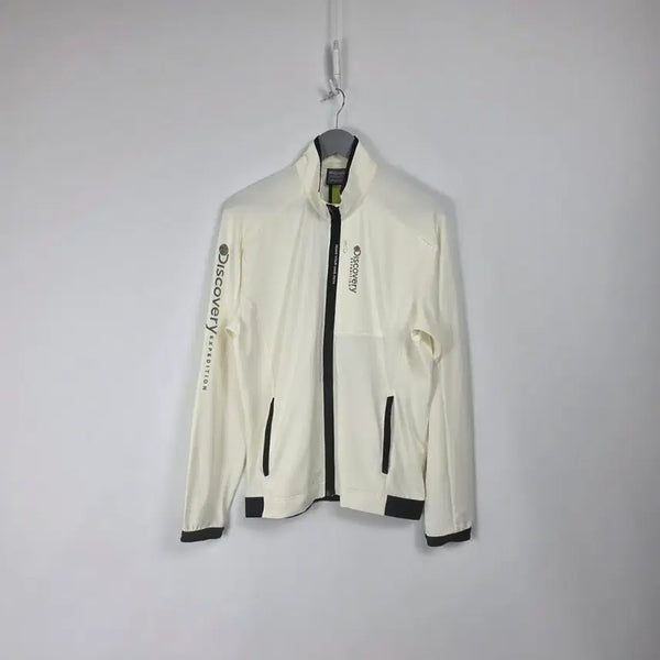 [BUNJANG] Discovery Span Zip-Up Jacket (Ivory/Black, Men's 105) / 디스커버리 스판 집업 자켓 아이보리 블랙 남 105. 260831