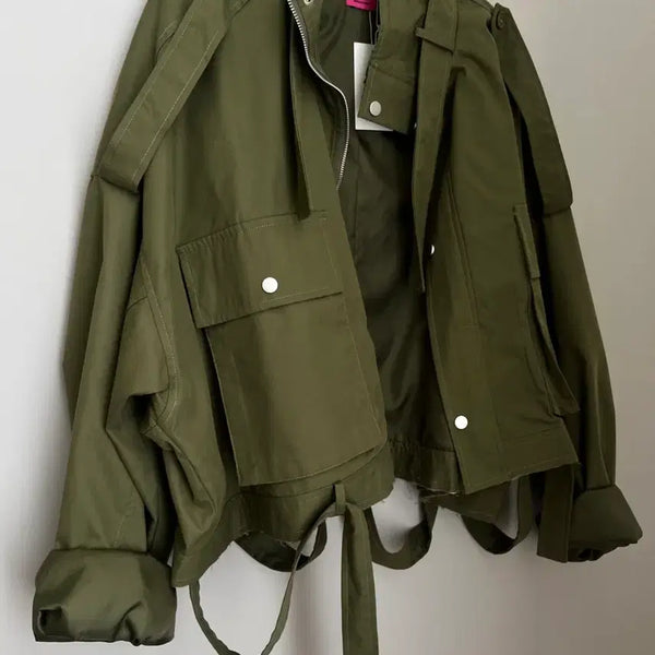 [BUNJANG] Short Trench Coat (New) / 숏트렌치(새상품)